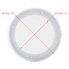 Yctze 2PCS 6.5/8 Inch Car Audio Speaker Grille, Decorative Circle Metal Mesh and Replacement Cover - Ideal for RV, Ceiling, and SnapOn Applications (20.3cm/8in) view 3