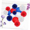 IMIKEYA Paper Flower Ball Lanterns Set 15pcs Creative Lanterns for Party Decorations view 3