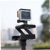 Homoyoyo Quick Release Bracket Quick Release Plate Qr Folding Quick Release Plate Tripod Stand Flex Tilt Head for Monopod Slider Rail Cage Rig Stabilizer Gimbal Compatible view 4
