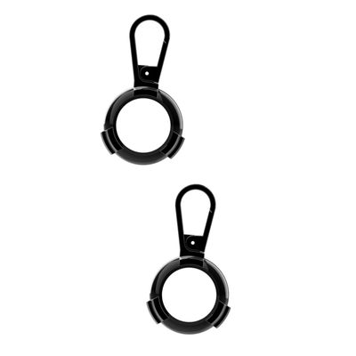 Angoily 2pcs Keychain Translucent Protective Case Cover Accessory Practical to Attach