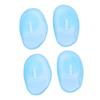 NOLITOY 8 Pairs Ear Shield Waterproof Ear Cover Hair Dyeing Ear Cover Salon Ear Protection Silicone Ear Caps Ear Salon Shower Ear Protector Waterproof Ear Plugs Toner Major, Sky-bluex2pcs view 1