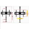 tv wall mount,wall mount tv bracket, LCD TV 360 Degree Rotating Frame Floor Stand - Full Motion 360 Deg Rotation Tilt Swivel TV Mount, 32-65 Inch TV Bracket, Divider Rotating Frame Rotating TV Cabinet view 2