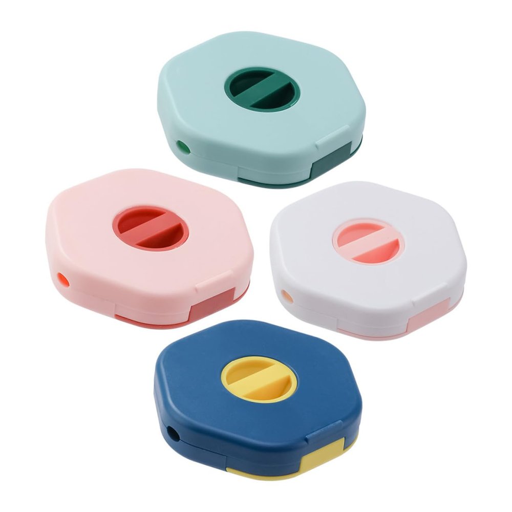 Angoily 12pcs Portable Data Cable Storage Box Phone Stand Headphone and Data Cable Winder Organizer for Tidy Cords Multi