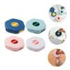 Angoily 12pcs Portable Data Cable Storage Box Phone Stand Headphone and Data Cable Winder Organizer for Tidy Cords Multi view 4