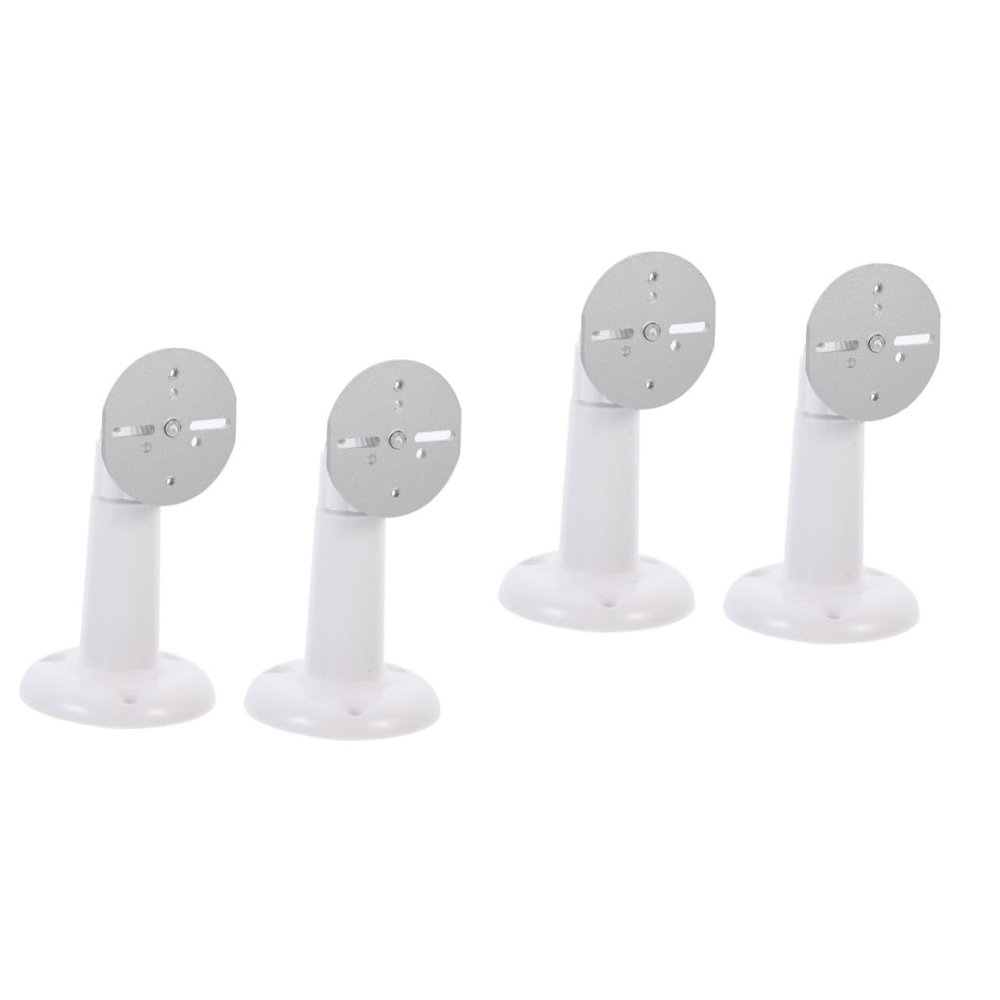 Angoily 4pcs Adjustable Wall-Mounted Security Bracket Material for Use Easy Installation System Stand