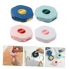 Angoily 8pcs Cord Winder Cable Organizer Box Rotation Buckle Data Cable Storage Box for Multiple Use view 4