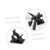 Angoily 30pcs Adjustable Plastic Cable Clips Adhesive Back Wire Cover Key Clip Cord for Wire Management view 3