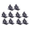 Angoily 30pcs Adjustable Plastic Cable Clips Adhesive Back Wire Cover Key Clip Cord for Wire Management view 4