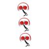 Angoily 3pcs Headphones for Boys and Girls -Mounted Earphones Mic Student Headphones Music Headset for Boy Girl view 1