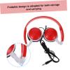 Angoily 3pcs Headphones for Boys and Girls -Mounted Earphones Mic Student Headphones Music Headset for Boy Girl view 3
