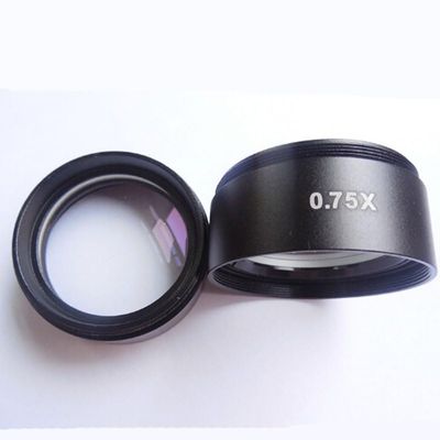 Auxiliary Lens with 0.75X Barlow Lens for Stereo Microscope