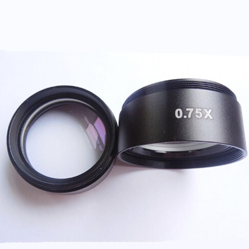 Auxiliary Lens with 0.75X Barlow Lens for Stereo Microscope
