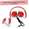 Angoily 2pcs Stereo Headphones for Boys and Girls Boys and Girls Headset Rotatable Folding Design Comfortable for School and Home view 2
