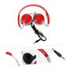 Angoily 2pcs Stereo Headphones for Boys and Girls Boys and Girls Headset Rotatable Folding Design Comfortable for School and Home view 3