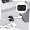 Angoily 24pcs Cable Holders with Adhesive Backing Cord Organizer for Home Office and Car Manage Charging Headphone and Network Cables up view 4