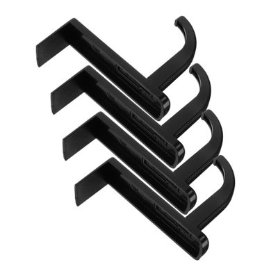 DOITOOL 12pcs Headset Hook Storage Headphone Hanger for Desk and Wall Lightweight Design Strong Adhesive Prevents Damage to Headphones for Computer and