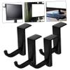 DOITOOL 12pcs Headset Hook Storage Headphone Hanger for Desk and Wall Lightweight Design Strong Adhesive Prevents Damage to Headphones for Computer and view 2