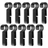 ULTECHNOVO 50 Pcs Helmet Clips for Headlamp,Headlamp Hook,hard hat Light Clip,Helmet Clip,Hard Hat Accessory view 1