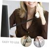 DOITOOL 3pcs Coiled Telephone Cords Durable Landline Phone Cable Easy Installation Telephone Wire with Stable Signal Transmission for Use view 3