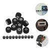 SOLUSTRE 20pcs Portable Audio Cassette Player Pinch Roller Replacement Bearing Wheels for Recorder Machine Easy Installation Compatible with Cassette and VCR Players view 2