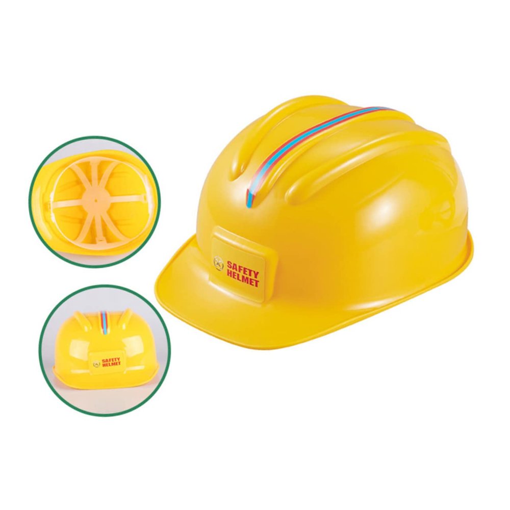 Kids Safety Helmet Simulation Engineering Hat Construction Hats Toy Safe Environmental Materials
