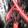 Big 3 Upgraded RED 4 AWG Gauge Copper Snakeskin Braided Sleeving Cable Alternator Wire view 4