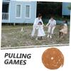 POPETPOP Giant Outdoor Tug of War Rope Long Jute Rope for Boys and Girls Sports Game Family Reunion Activity view 2