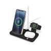 SOAR NCAA 4-in-1 Wireless Charging Docking Station: Fast Charge for iPhone, Apple Watch, Air Pods & Apple Pencil, Purdue Boilermakers view 2