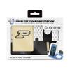 SOAR NCAA 4-in-1 Wireless Charging Docking Station: Fast Charge for iPhone, Apple Watch, Air Pods & Apple Pencil, Purdue Boilermakers view 3