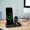 SOAR NCAA 4-in-1 Wireless Charging Docking Station: Fast Charge for iPhone, Apple Watch, Air Pods & Apple Pencil, Purdue Boilermakers view 4