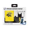 SOAR NCAA 4-in-1 Wireless Charging Docking Station: Fast Charge for iPhone, Apple Watch, Air Pods & Apple Pencil, Wichita State Shockers view 3