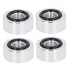 Insulation Pad for Turntable Speaker, 4 Pcs Rustproof Speaker Shock Absorber Feet for CD Player view 2