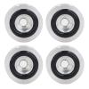 Insulation Pad for Turntable Speaker, 4 Pcs Rustproof Speaker Shock Absorber Feet for CD Player view 4