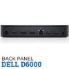 Crossery Dell D6000 Docking Station Bundle - Includes Universal Dell Dock, HDMI Cable, 130W Power Adapter, Ethernet Cable & Microfiber Cloth, Compatible with USB-C and Dual Monitors (Renewed) view 3