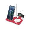 SOAR NCAA 4-in-1 Wireless Charging Docking Station: Fast Charge for iPhone, Apple Watch, Air Pods & Apple Pencil, Houston Cougars view 2