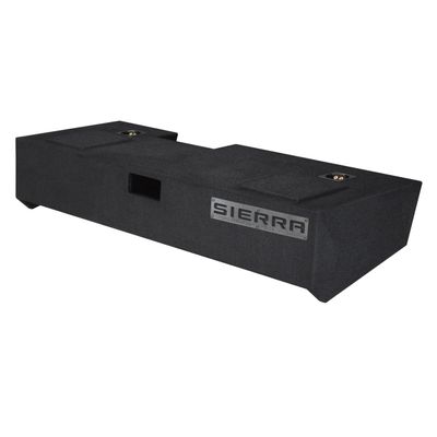 2019-2024 Sierra Double Cab Truck Sub Box 10" Dual Ported Subwoofer Enclosure