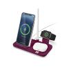 SOAR NCAA 4-in-1 Wireless Charging Docking Station: Fast Charge for iPhone, Apple Watch, Air Pods & Apple Pencil, Texas A&M Aggies view 2