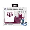 SOAR NCAA 4-in-1 Wireless Charging Docking Station: Fast Charge for iPhone, Apple Watch, Air Pods & Apple Pencil, Texas A&M Aggies view 3