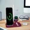 SOAR NCAA 4-in-1 Wireless Charging Docking Station: Fast Charge for iPhone, Apple Watch, Air Pods & Apple Pencil, Texas A&M Aggies view 4