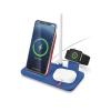 SOAR NCAA 4-in-1 Wireless Charging Docking Station: Fast Charge for iPhone, Apple Watch, Air Pods & Apple Pencil, Louisiana Tech Bulldogs view 2