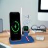 SOAR NCAA 4-in-1 Wireless Charging Docking Station: Fast Charge for iPhone, Apple Watch, Air Pods & Apple Pencil, Louisiana Tech Bulldogs view 4