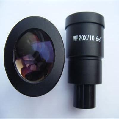 2 PCS WF10X WF20X WF15X WF25X High Eyepoint Eyepiece for Stereo Microscope Eyepieces Ocular Microscope Parts or Accessories (Color : 2PC WF20X 10mm)