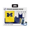 SOAR NCAA 4-in-1 Wireless Charging Docking Station: Fast Charge for iPhone, Apple Watch, Air Pods & Apple Pencil, Michigan Wolverines view 3