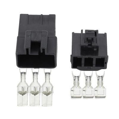 ARTICHOKE Xiaojiang Store 3 Pin Electrical Connector Wire Connector Plug Female and Male DJ7035Y-7.8-11/21 (Color : Male and Female Plug, Size : 10 Sets)