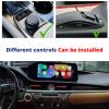 12.3in Blue-ray Touch Screen Car Radio for Lexus ES 2013 to 2018 Android 13 Built-in CarPlay GPS Navigation 4G DSP Plug-and-Play view 3