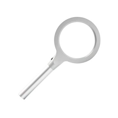 EDCWDTYYEC Magnifying Glass Magnifier The Elderly Reading 3 Times 5 Times Handheld Oversizeding Reading with Led Magnifier Magnifying