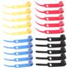 DOITOOL 160pcs Adjustable Cable Organizer Straps Hook and Fastening Ties for Cord Management for Data Audio and Network Cables view 1