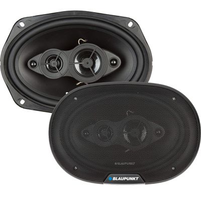 BLAUPUNKT BPS-E695 6x9 5-Way Car Speakers 140W - Superior Audio Quality, Durable Design, Easy Installation Pair Bundle with Gravity Magnet Phone Holder