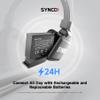 SYNCO XTalk X1 2.4GHz Wireless Headset with Microphone Intercom System Random Master Device Design for Movie Shoot Live Show Stage Performance (1 PCS) view 4