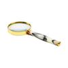EDCWDTYYEC Magnifying Glass Magnifier The Elderly Reading 10x Handheld Old Man Reading Maintenance Hd Optical Lens Magnifier Magnifying view 1